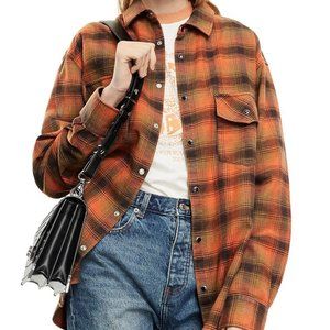 The Kooples Plaid Shirt in Kaki